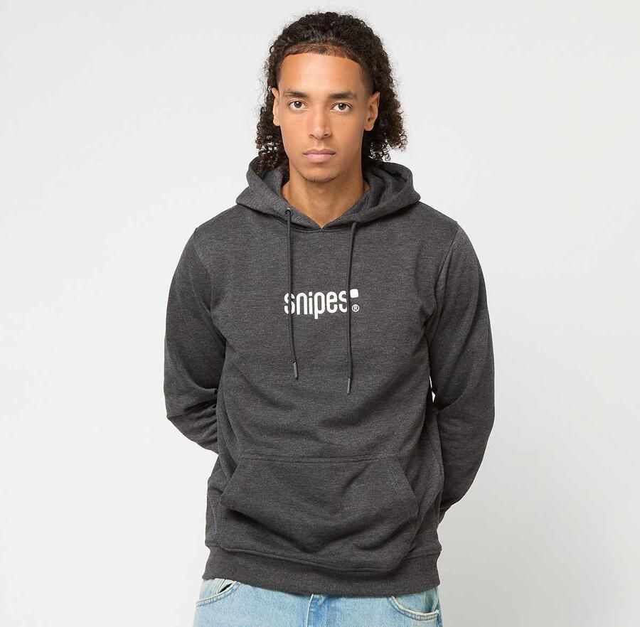SNIPES Small Basic Logo Hoodies Kleding charcoal maat: M beschikbare maaten:XS S M - Foto 3