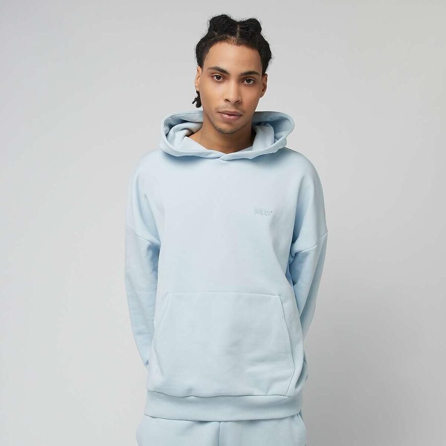 SNIPES Small Logo Essential Oversized Hoodie Men Hoodies & Sweaters blauw Maat XS Kleding - Foto 3