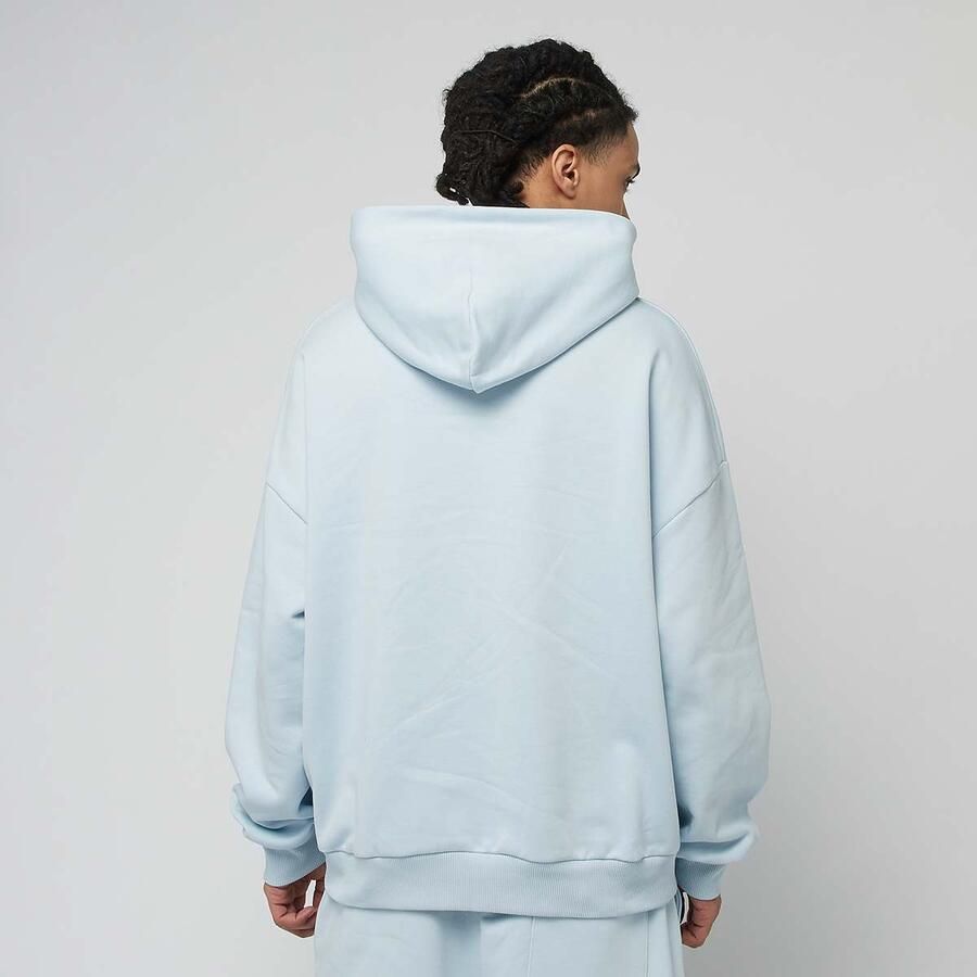 SNIPES Small Logo Essential Oversized Hoodie Men Hoodies & Sweaters blauw Maat XS Kleding