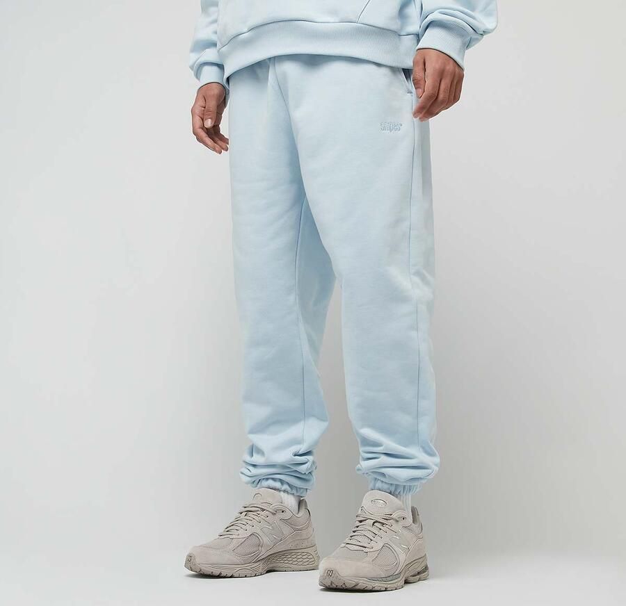 SNIPES Small Logo Essential Oversized Sweat Pants Men Trainingsbroeken blauw Maat XL Kleding - Foto 3