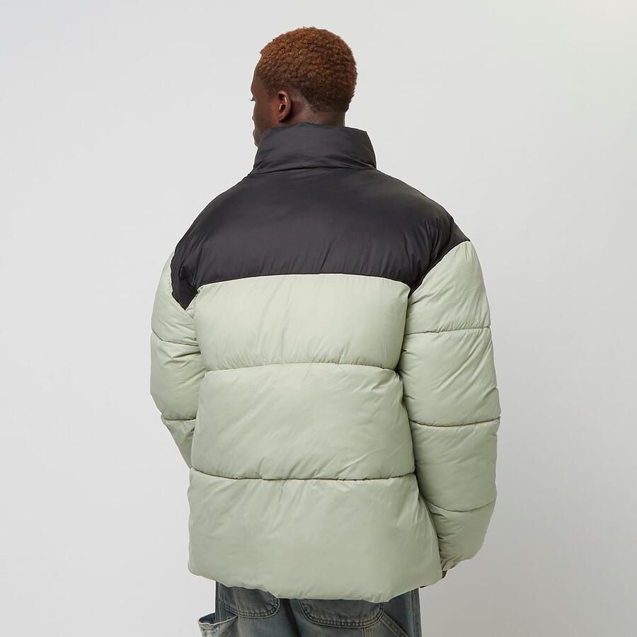 SNIPES Small Logo Essential Puffer Jacket Men jackets groen Maat XS Kleding