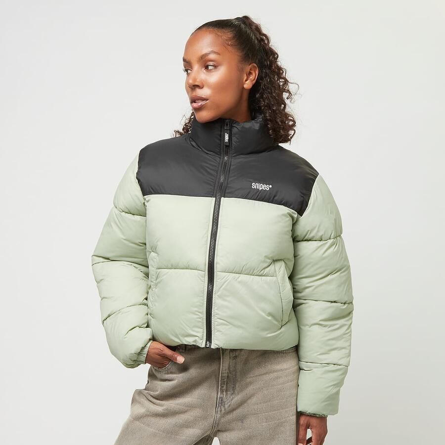 SNIPES Small Logo Esssential Puffer Jacket Wo jackets groen Maat XS Kleding - Foto 3