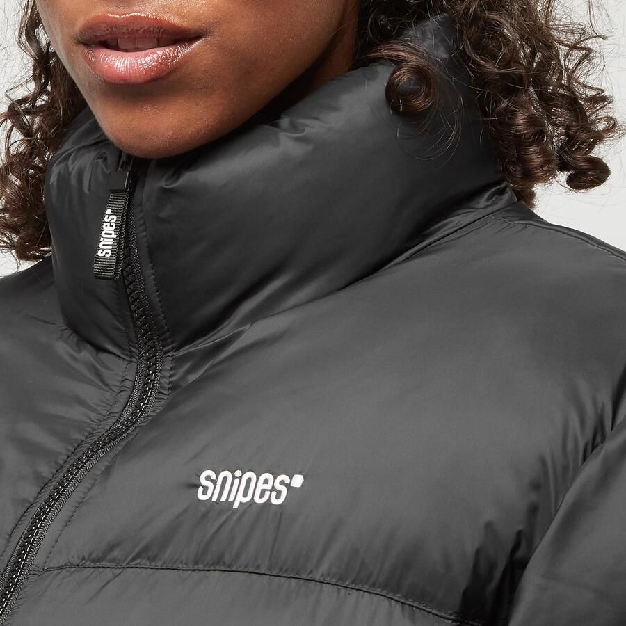 SNIPES Small Logo Esssential Puffer Jacket Wo jackets zwart Maat XS Kleding