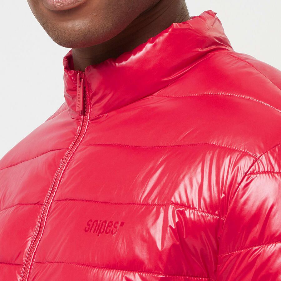 SNIPES Small Logo Light Puffer Jacket Men jackets rood Maat XL Kleding - Foto 2