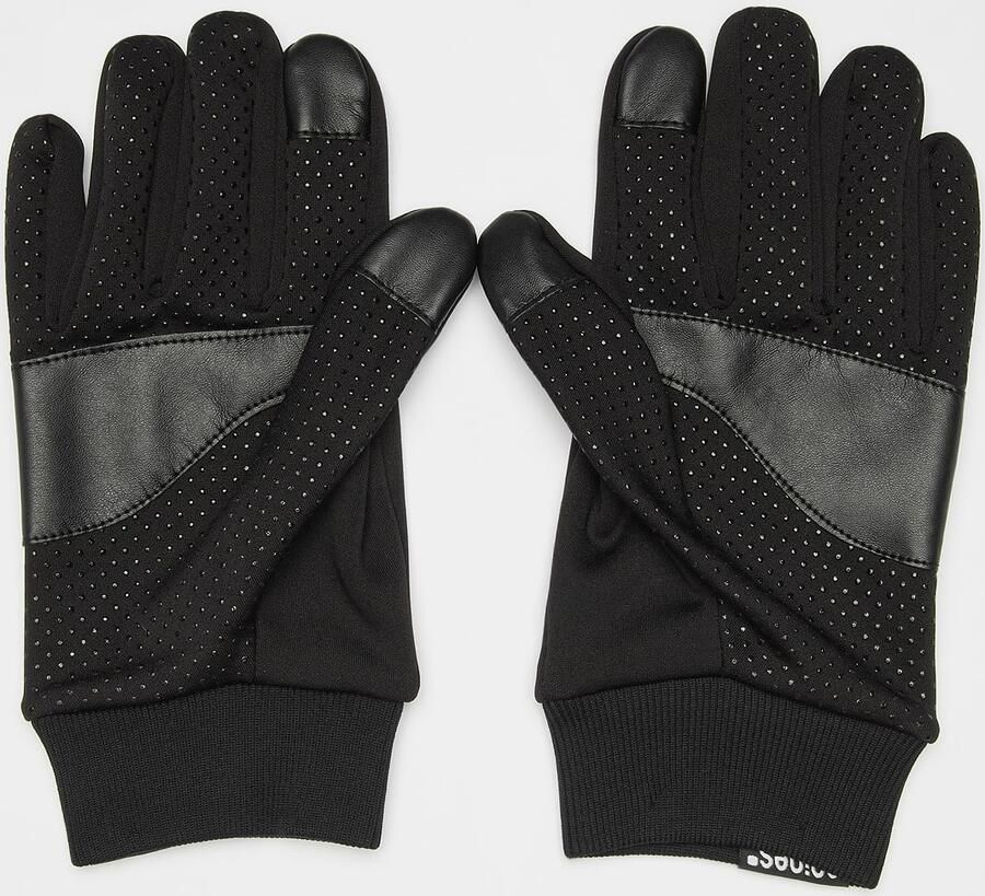 SNIPES Woven Flag Label Basic Logo Tech Fleece Gloves Unisex Accessoires zwart Maat XS S - Foto 2