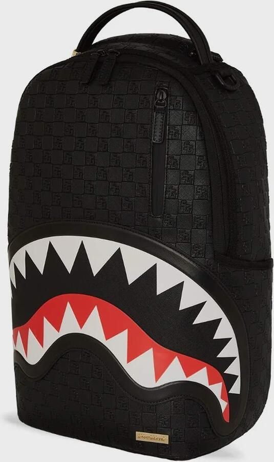 SPRAYGROUND Black Out Sharks In Paris DLXSV Backpack Unisex Rugzakken zwart Maat ONE SIZE Accessoires