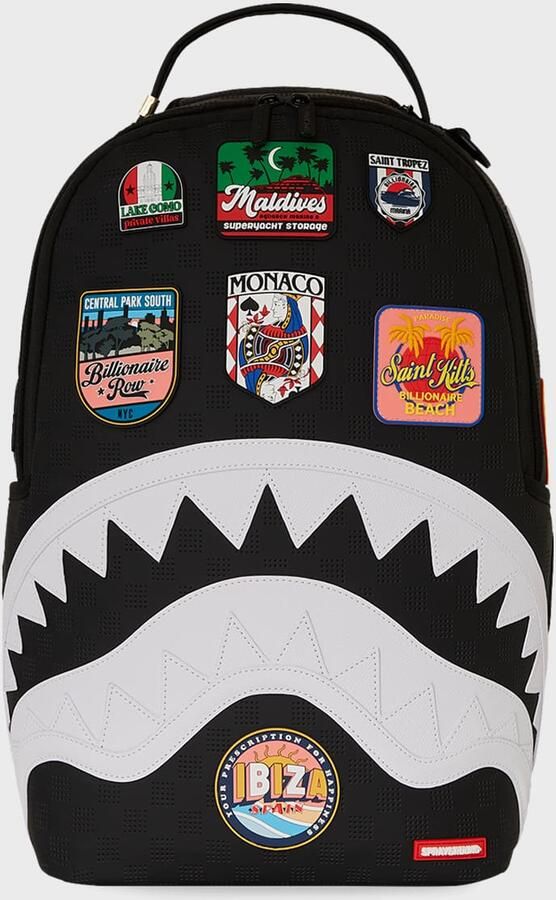 SPRAYGROUND Global Mogul Billionaire Backpack Unisex Rugzakken zwart Maat ONE SIZE Accessoires - Foto 3