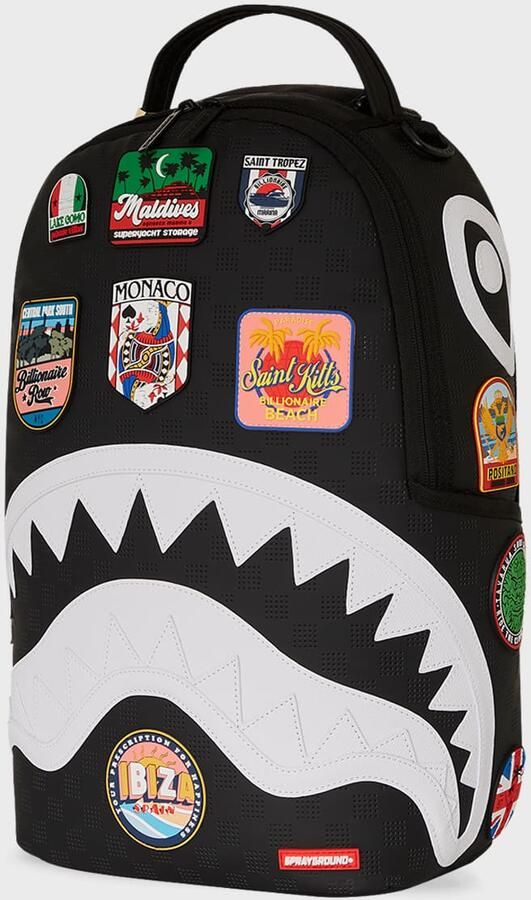 SPRAYGROUND Global Mogul Billionaire Backpack Unisex Rugzakken zwart Maat ONE SIZE Accessoires - Foto 2