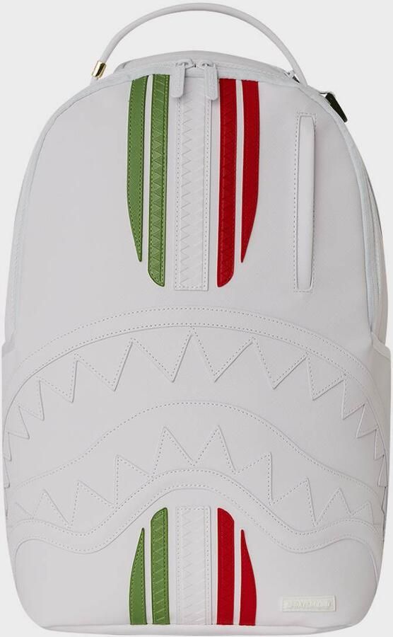 SPRAYGROUND Italy Racing Stripes Backpack Unisex Rugzakken wit Maat ONE SIZE Accessoires - Foto 3