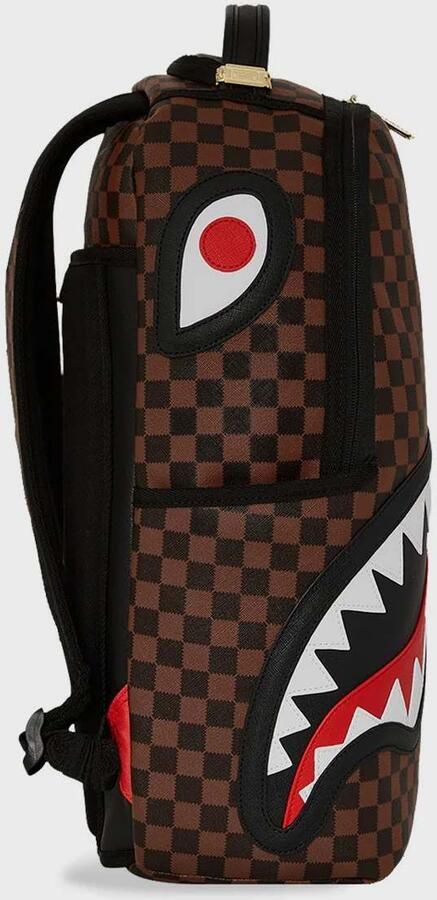 SPRAYGROUND Sawtooth Sharks In Paris DLXSV Backpack Unisex Rugzakken bruin Maat ONE SIZE Accessoires