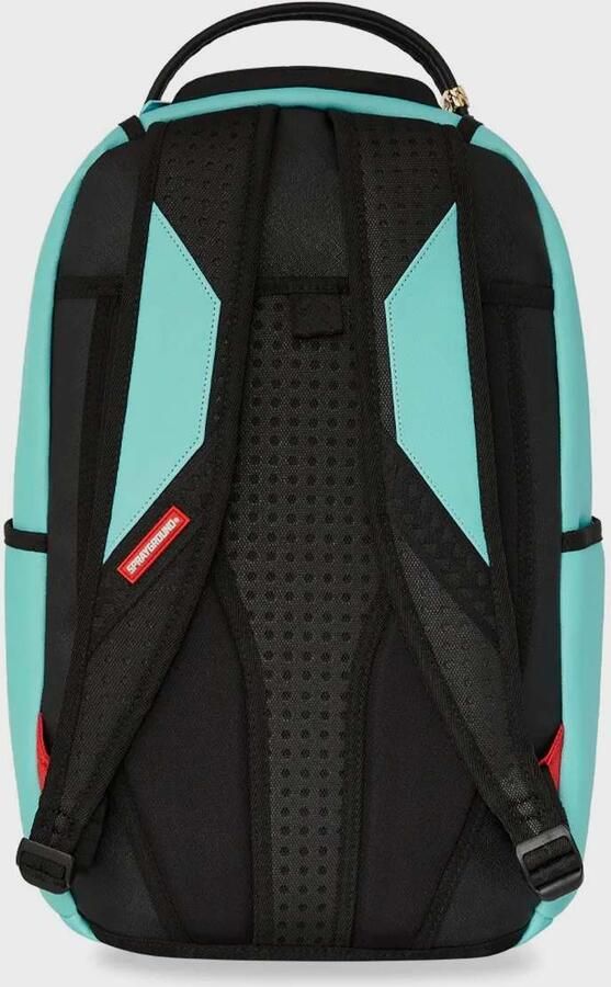 SPRAYGROUND Shark Crentral Aqua DLXSV Backpack Unisex Rugzakken blauw Maat ONE SIZE Accessoires