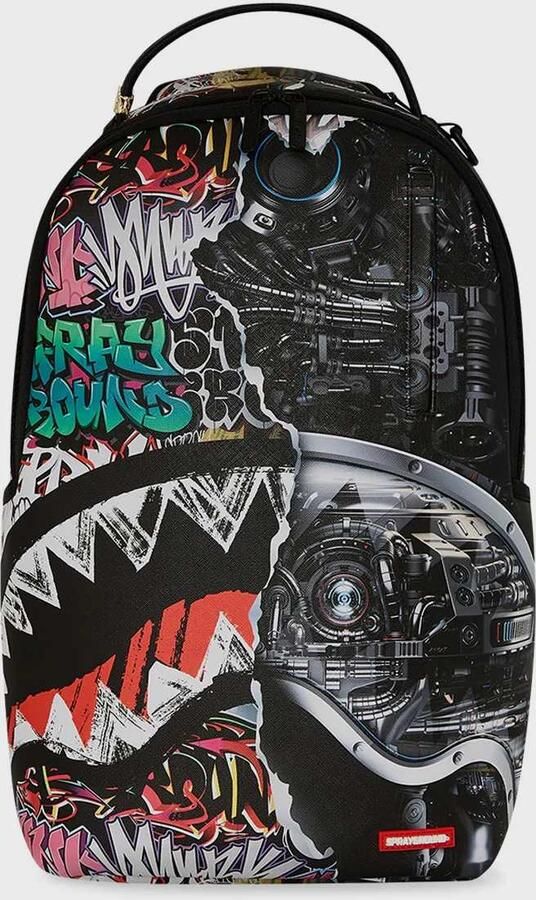 SPRAYGROUND Split Cybershark DLXSV Backpack Unisex Rugzakken multicolor Maat ONE SIZE Accessoires - Foto 3