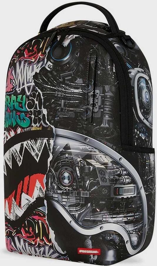 SPRAYGROUND Split Cybershark DLXSV Backpack Unisex Rugzakken multicolor Maat ONE SIZE Accessoires - Foto 2