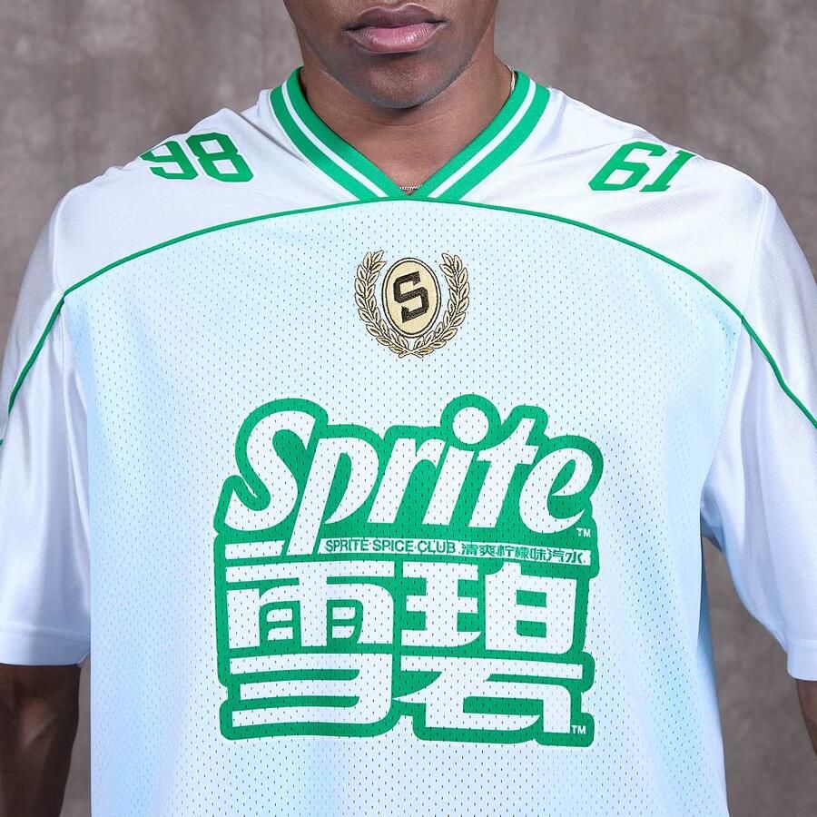 Sprite x SNIPES Flame Football Jersey Men Jersey's blauw Maat XXL Kleding - Foto 2
