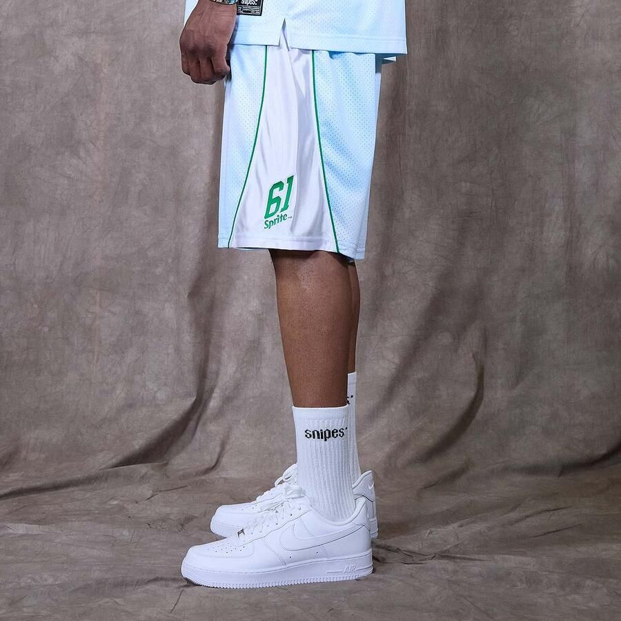 Sprite x SNIPES Flame Mesh Shorts Men Sportshorts blauw Maat XXL Kleding