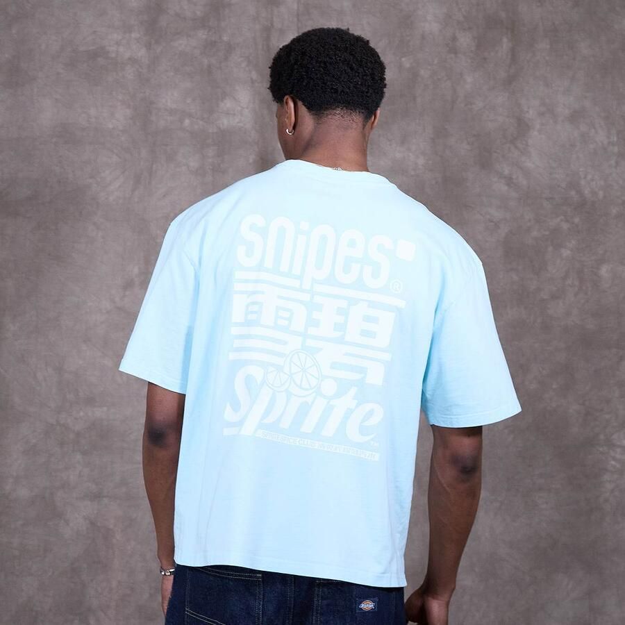 Sprite x SNIPES Lingual Oversized T-Shirt Men T-Shirts & Polo's blauw Maat XXL Kleding