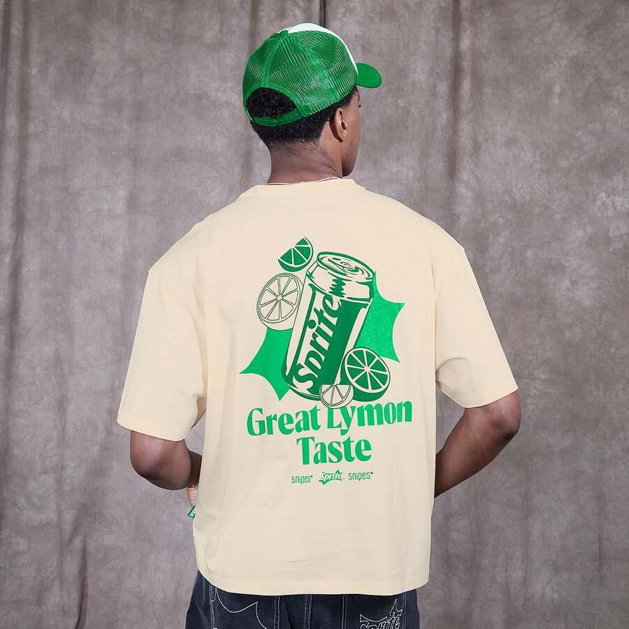 Sprite x SNIPES Spark Oversized T-Shirt Men T-Shirts & Polo's beige Maat XXL Kleding - Foto 1