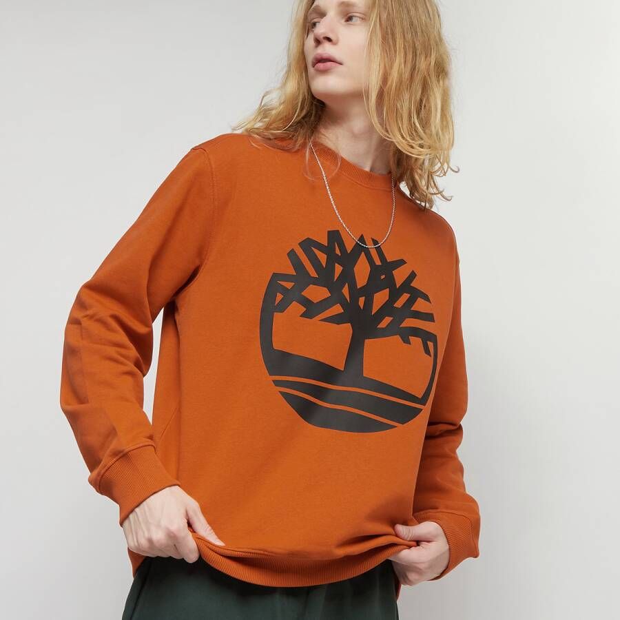 Timberland Core Tree Logo Crew Neck Sweatshirt (Regular Bb)