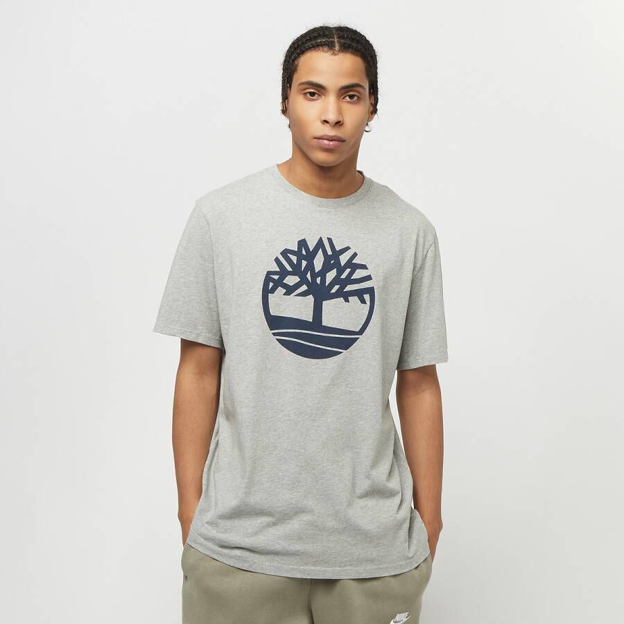Timberland Biologisch katoenen boomlogo T-shirt Gray Heren