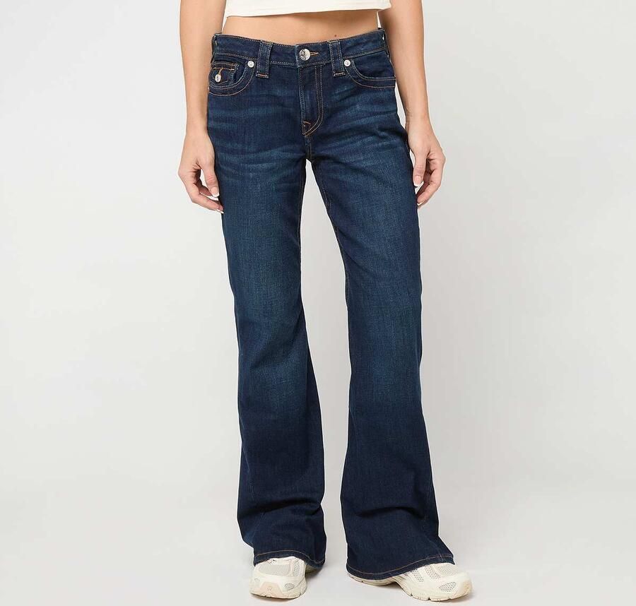 True Religion Joey Mr Flare Flap Wo Broeken blauw Kleding - Foto 3