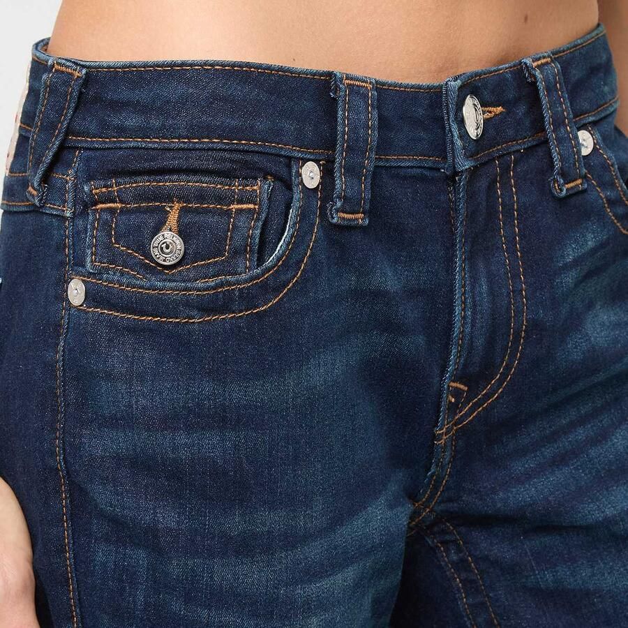 True Religion Joey Mr Flare Flap Wo Broeken blauw Kleding - Foto 2