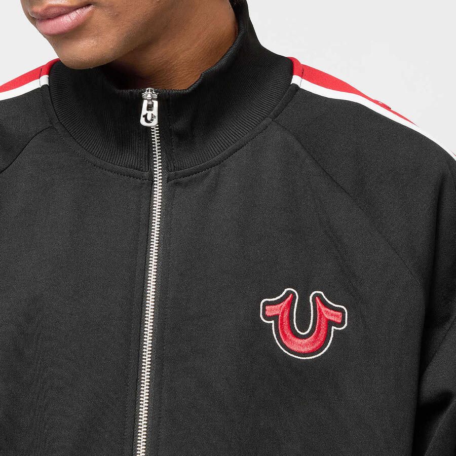True Religion Snap Off Track Jacket Men Trainingspakken zwart Maat XL Kleding - Foto 2