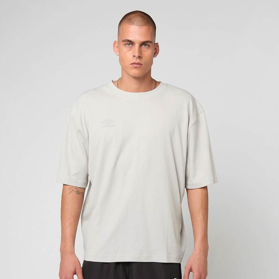 Umbro Box Graphic Tee Men T-Shirts & Polo's grijs Maat XL Kleding