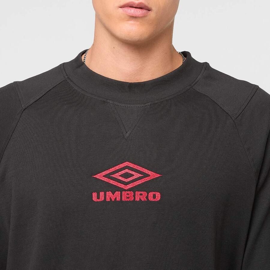 Umbro Iconic Boxy Tee Men T-Shirts & Polo's zwart Maat XL Kleding - Foto 2