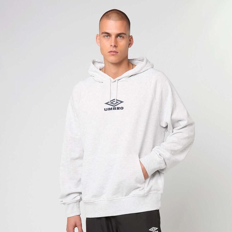 Umbro Iconic Hoodie Men Hoodies & Sweaters grijs Maat XL Kleding - Foto 3