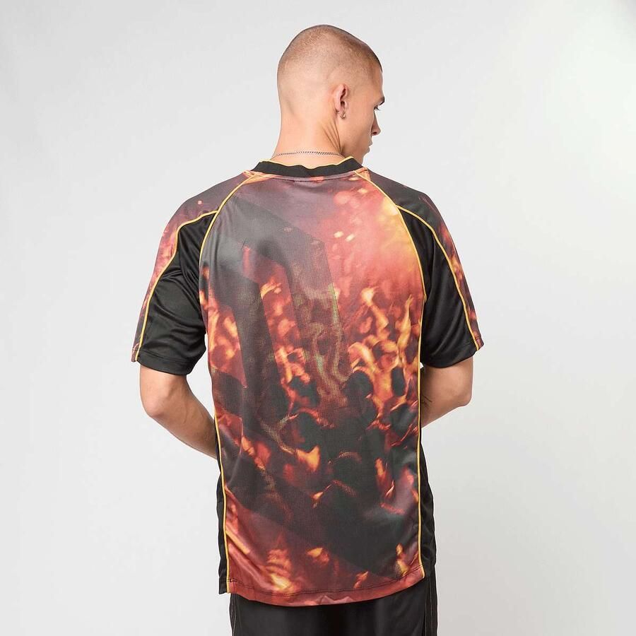 Umbro Panelled Raglan Shirt Men Jersey's zwart Maat XL Kleding