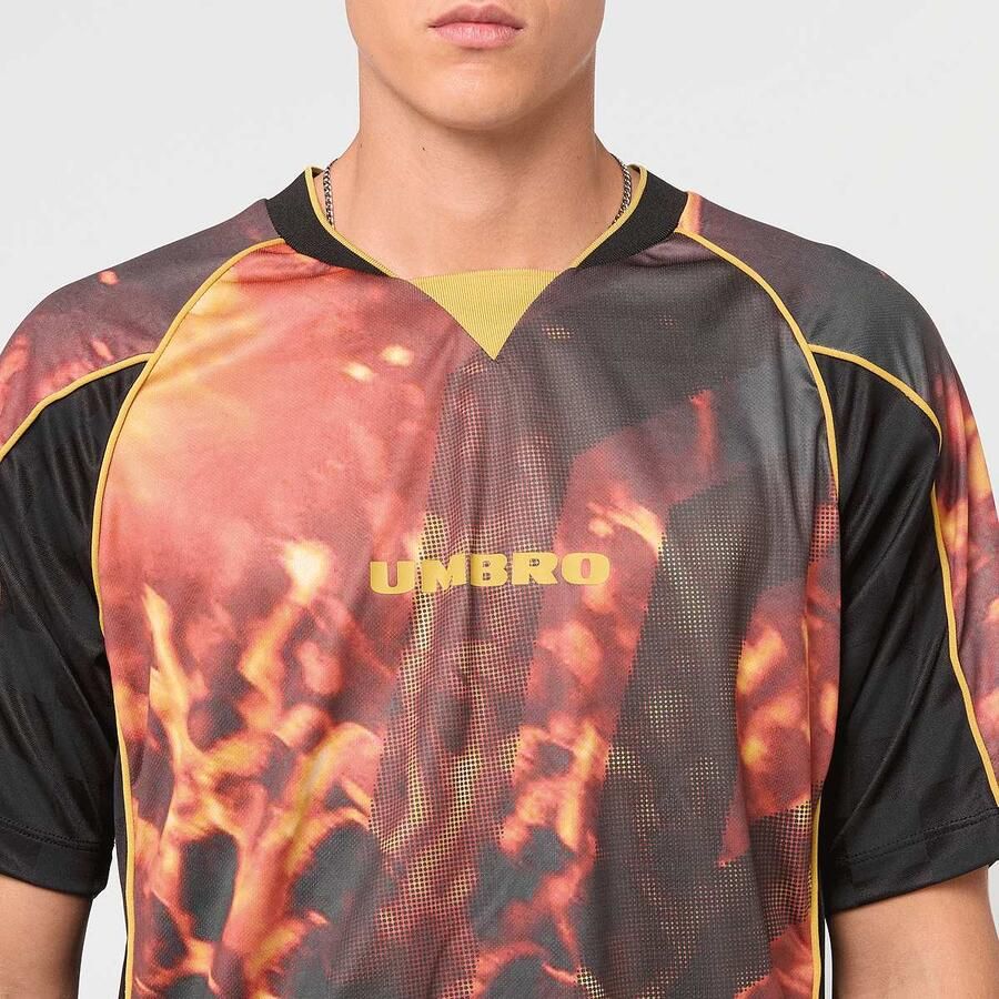 Umbro Panelled Raglan Shirt Men Jersey's zwart Maat XL Kleding - Foto 2