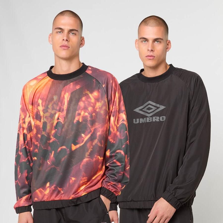 Umbro Reversible Crew Top Men Hoodies & Sweaters zwart Maat XL Kleding - Foto 3