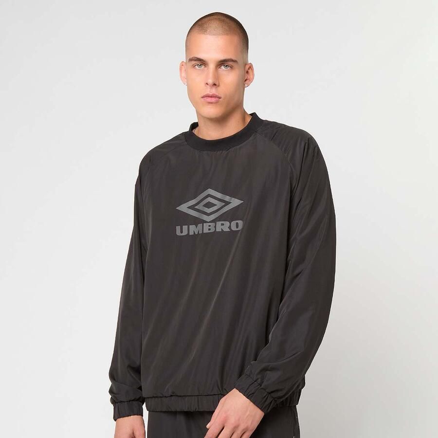 Umbro Reversible Crew Top Men Hoodies & Sweaters zwart Maat XL Kleding