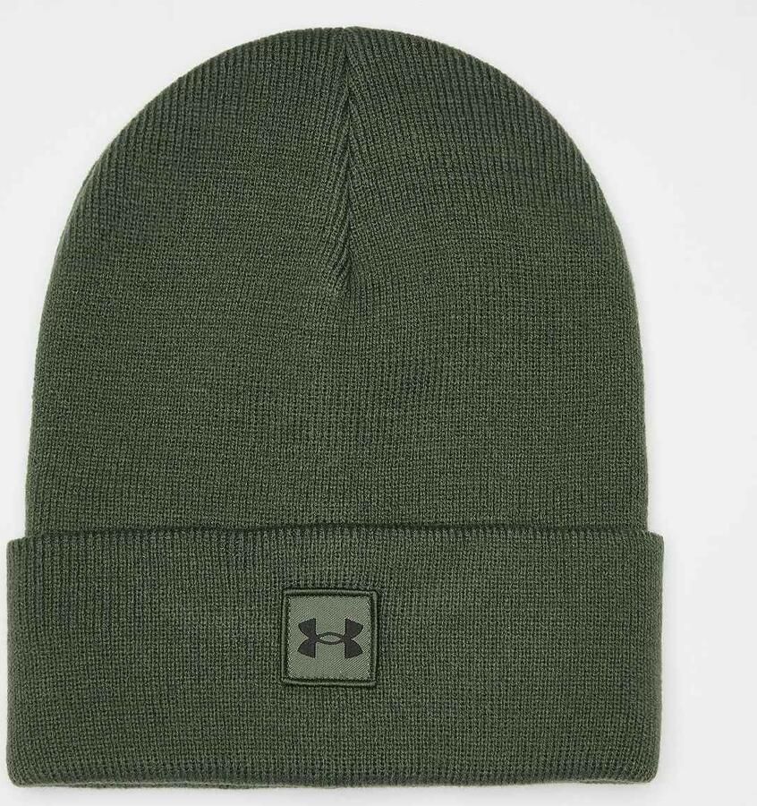 Under Armour Halftime Cuff Beanie marine OD Unisex Mutsen groen Maat ONE SIZE Accessoires - Foto 3