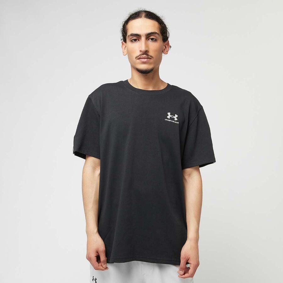 Under Armour Icon HWT Tee Taping Men T-Shirts & Polo's zwart Maat XL Kleding - Foto 3