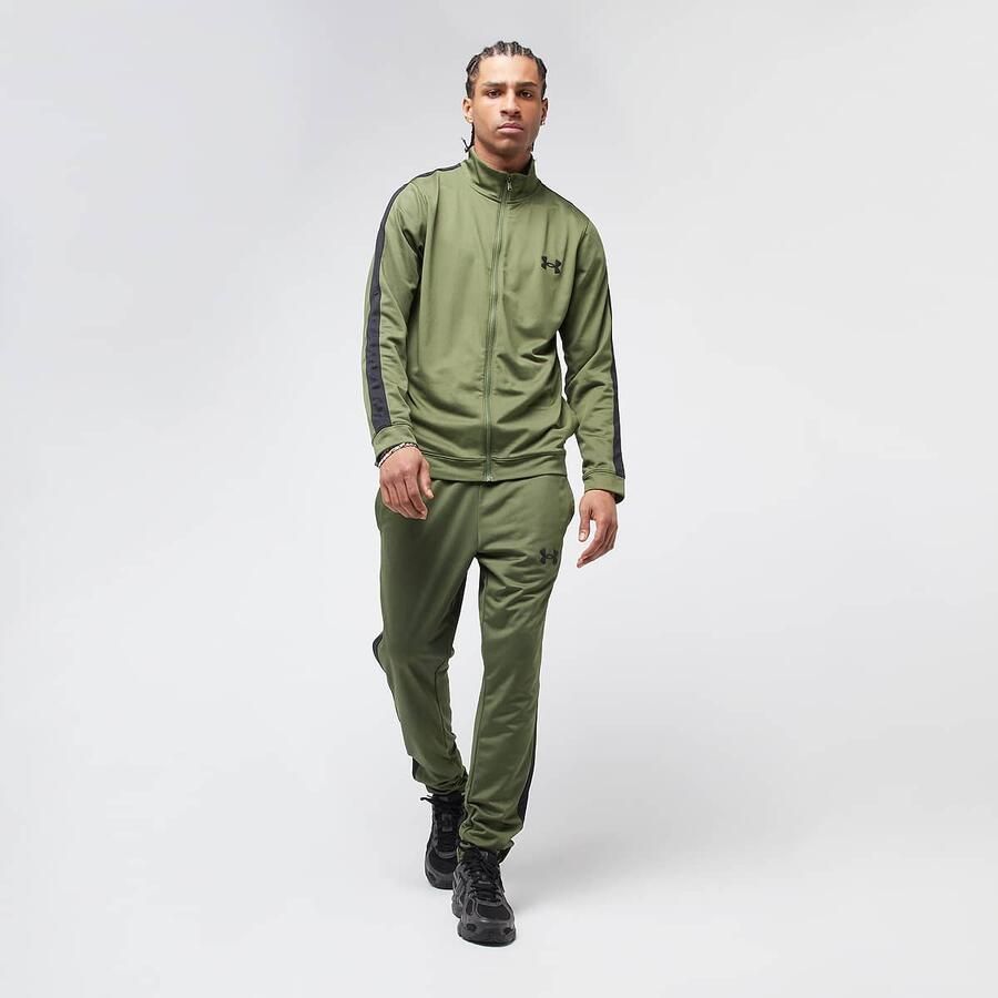 Under Armour Rival Knit Track Suit Men Trainingspakken groen Maat XL Kleding - Foto 3