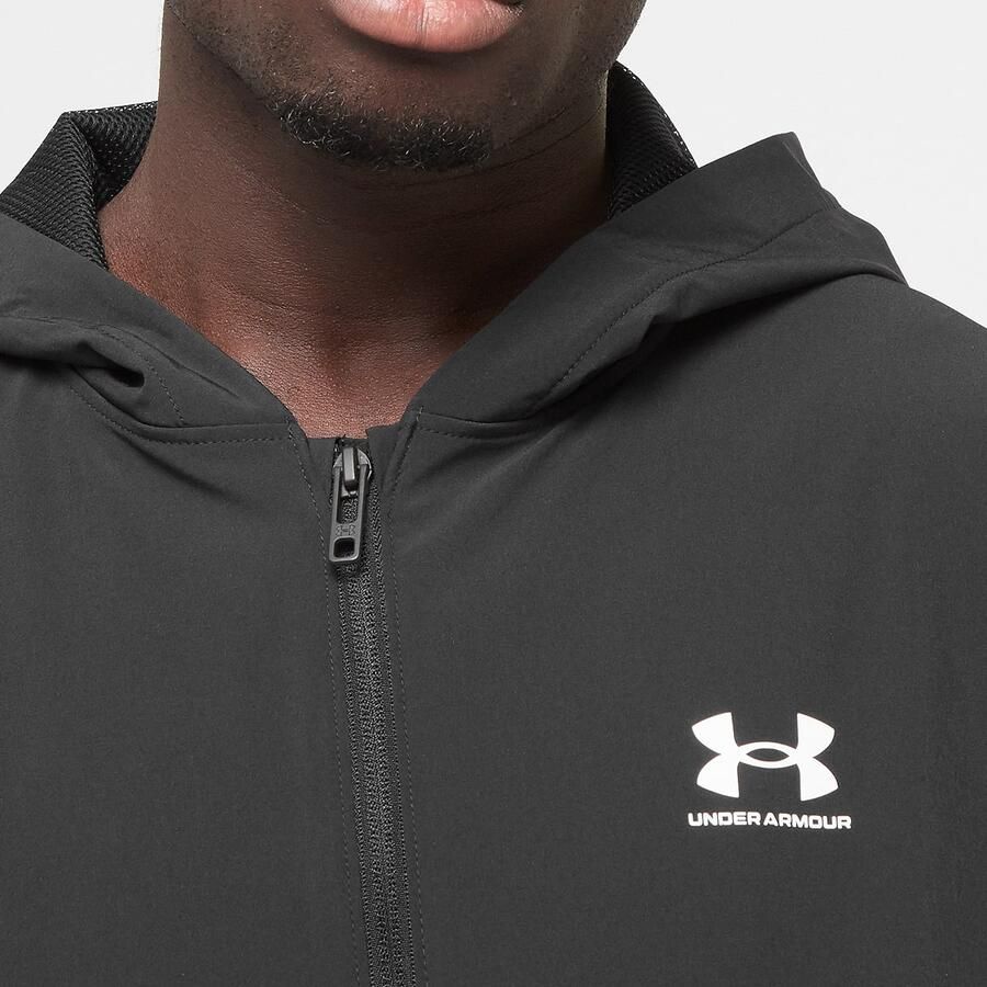 Under Armour Stretch Woven Windbreaker Men Windbreakers zwart Maat XL Kleding - Foto 2