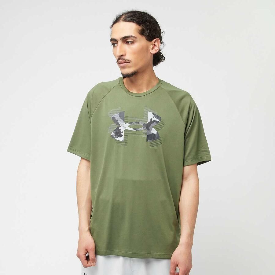 Under Armour Tech Print Fill Short Sleeve Tee Men T-Shirts & Polo's groen Maat XL Kleding - Foto 3