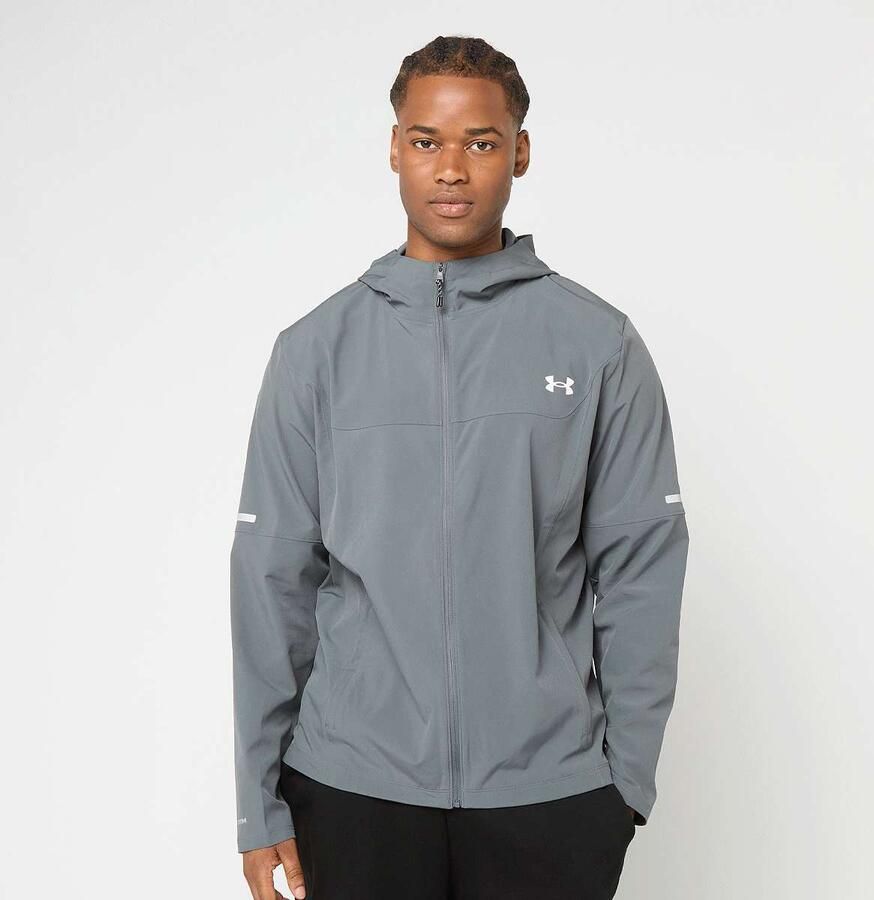 Under Armour Tech Utility Woven Jacket Men Trainingspakken grijs Maat XL Kleding - Foto 3