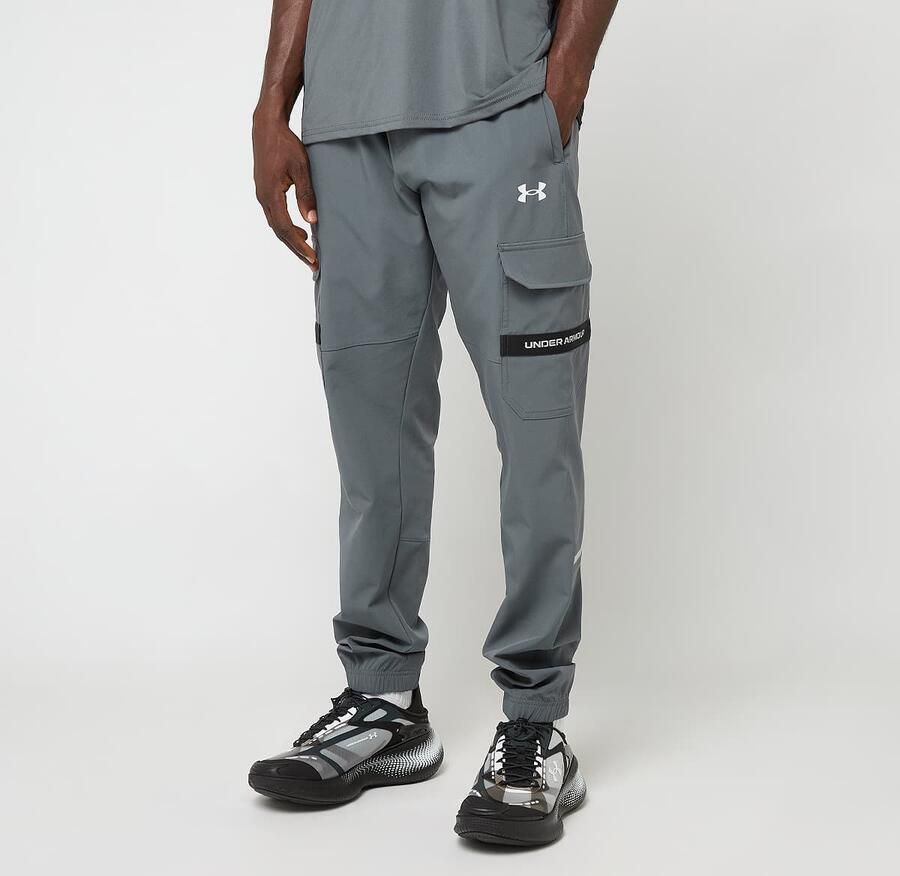 Under Armour Tech Utility Woven Pants Men Trainingsbroeken grijs Maat XL Kleding - Foto 3