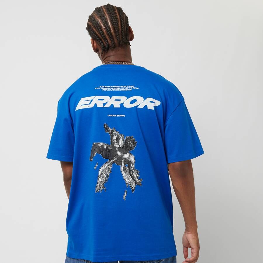 Upscale by Mister Tee Error Oversize Tee T-shirts Heren cobalt blue maat: S beschikbare maaten:S L XL