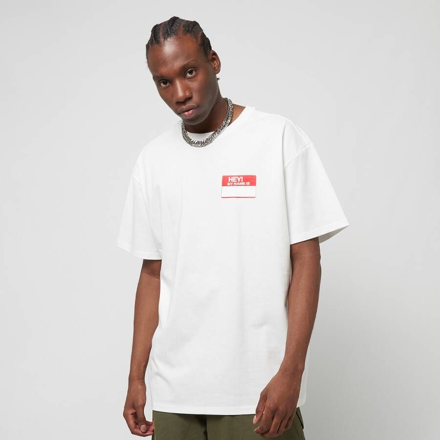 Upscale by Mister Tee Hey! My Name Is Oversize Tee T-shirts Kleding white maat: XL beschikbare maaten:S M L XL
