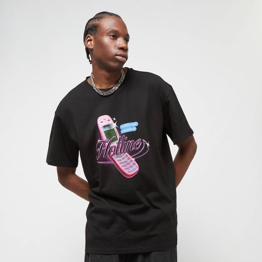 Upscale by Mister Tee Hotline Oversize Tee T-shirts Kleding black maat: XL beschikbare maaten:S M L XL XS