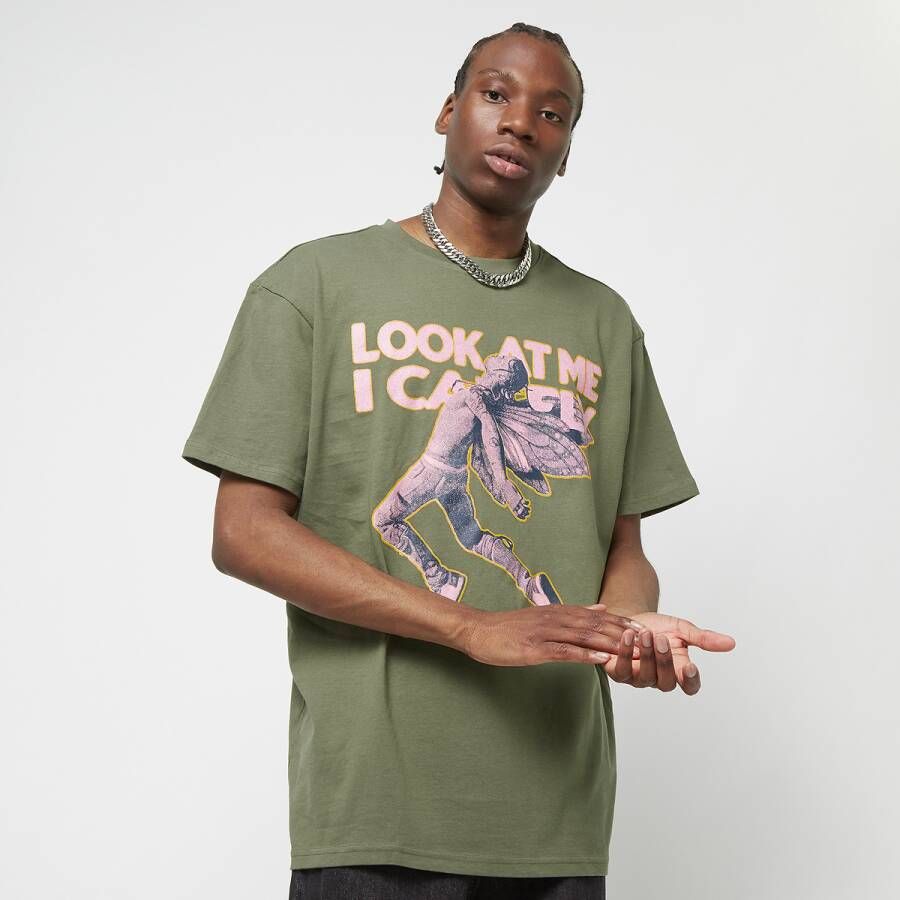 Upscale by Mister Tee Look Oversize Tee T-shirts Kleding olive maat: XS beschikbare maaten:XS S M L XL