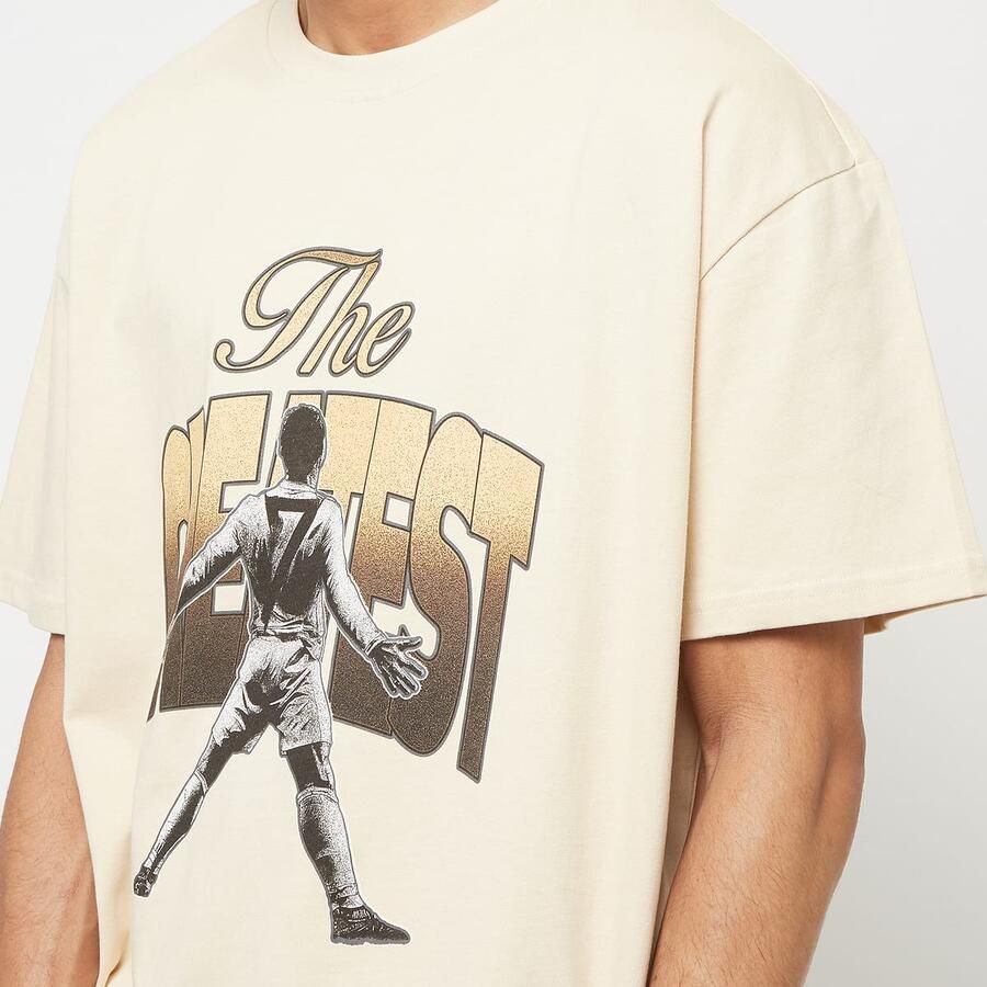 Upscale by Mister Tee Greatest Heavy Oversize Men T-Shirts & Polo's beige Maat XS Kleding - Foto 3