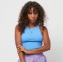 Urban Classics Cropped Rib Top Tanktops Kleding horizonblue maat: M beschikbare maaten:S M L - Thumbnail 2