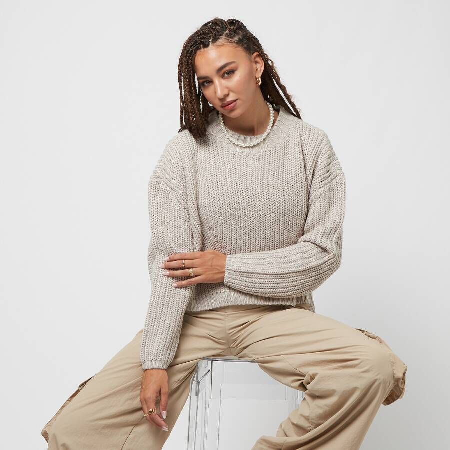 Urban Classics Wide Oversize Sweater Truien Kleding beige maat: XS beschikbare maaten:XS S M L
