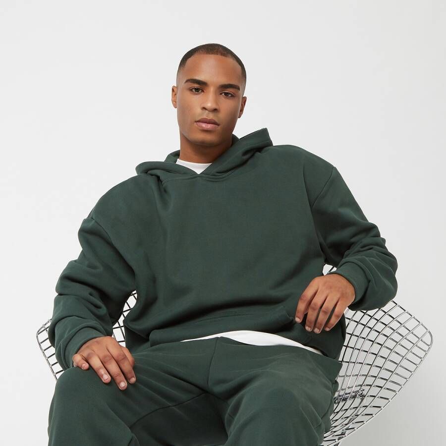 Urban Classics Ultra Heavy Hoodie Hoodies Kleding bottlegreen maat: L beschikbare maaten:XS S M L XL