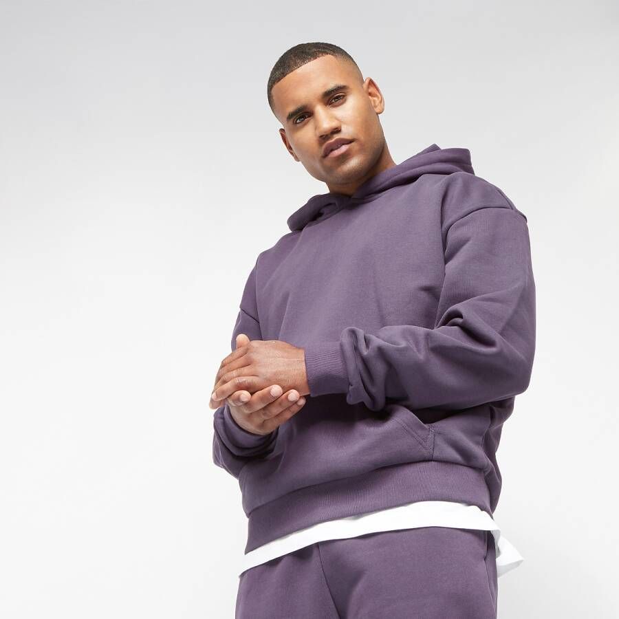 Urban Classics Ultra Heavy Hoodie Hoodies Kleding purplenight maat: XXL beschikbare maaten:XS S XL XXL
