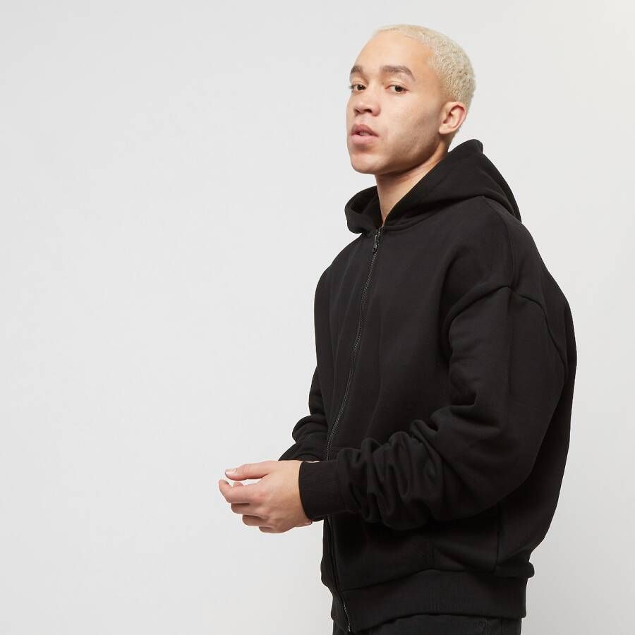 Urban Classics Ultra Heavy Zip Hoody Hooded vesten Kleding Black maat: M beschikbare maaten:S M L XL XXL